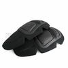 SHENKEL CRYE Type Knee Pads G2 BK Black Replacement Knee Pads for Combat Pants, Protectors, Airsoft, and More (pad-004bk)