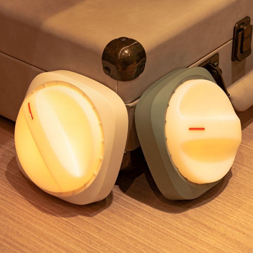 

LED Sleep Lamp Soft Light Home Decoration Lamp Portable Knob Nightlight Gift зелений