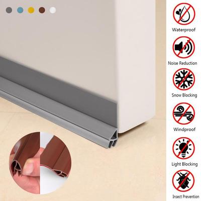 93cm Home PVC Windproof Blocker Noise Reduction Door Bottom Sealing Strip Draught Excluder Weather Stripping Door Draft Stopper