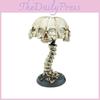 Skull Led 3d Skeleton Lamps Horror Halloween Desk Light Haunted House Decoration