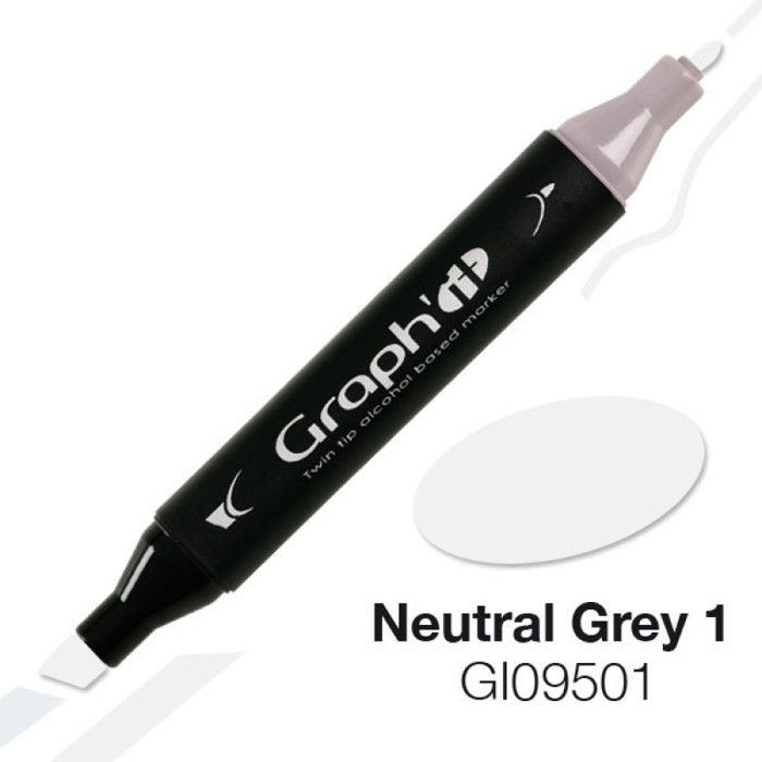 Marqueur à l'alcool Graph'it 9501 Neutral Grey 1