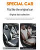 Qin PLUS Full Leather Car Seat Cushion - Universal Fit, Four Seasons, New Model