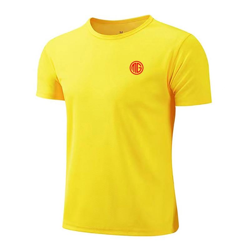 

Летняя модная крутая мужская быстросохнущая сетчатая футболка с принтом Do The Work, бодибилдинг, фитнес, тренажерный зал, спортивная дышащая футболка XXXL жёлтый