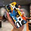 Picasso Abstract Art Phone Case For Samsung A56 A36 A26 A16 A15 A25 A35 A55 A14 A34 A24 A54 Black Soft Shell