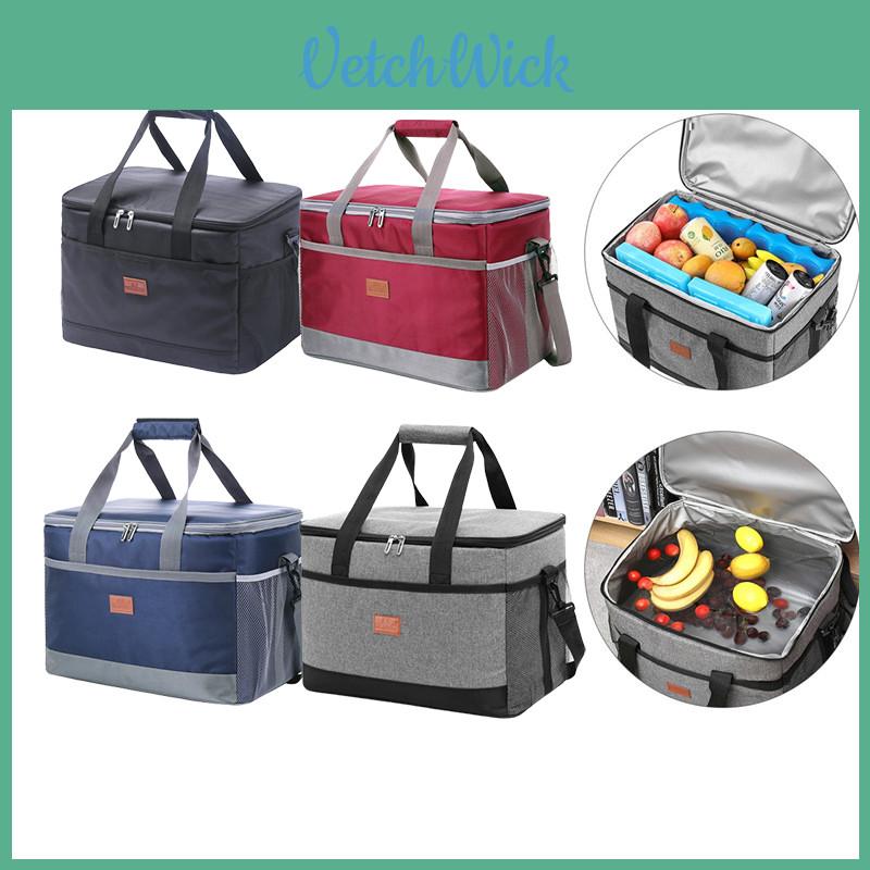 33l Insulated Thermal Cooler Bag Portable For Work And Picnics Waterproof 900d Oxford Cloth