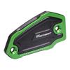 MotHeartCNC Reservoir Cover for ninja zx-4r/7/zx-4rr/650/zx-25r/400/400r hybrid z7 hybrid/z650/z650rs/z900/z800 vulcan s 650 er-6n/6f/4n parts(Green)