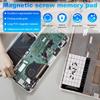 2Pcs Repair Pad Silicone Waterproof Motherboard Electronic Equipment Repair Board Multi Component Placement Magnetic Pad