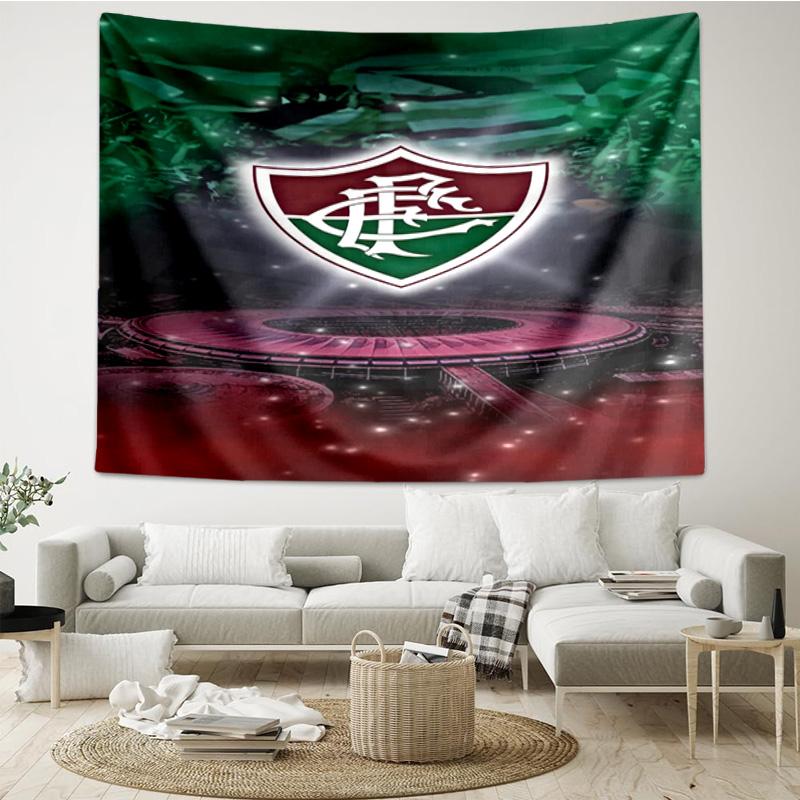 1PC Flumi-nense Mandala Pattern Printed Tapestry Room Decoration Wall Hanging for Living Room Bedroom, dormitory, Birthday and Christmas gifts