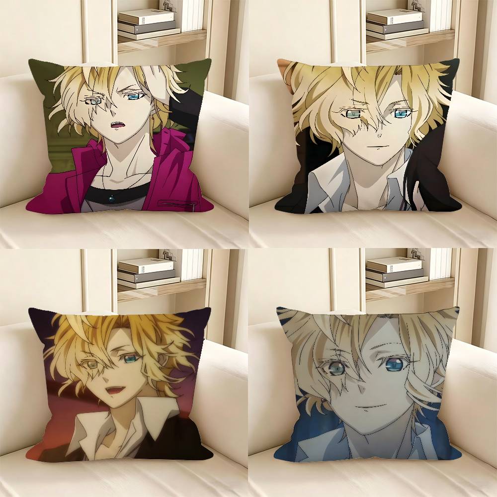 1pc Diabolik Lovers Kou Pillow Case Fashion Square Pillowcase Bedroom Sofa Room Ins Decoration Leisure