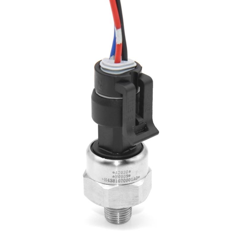 1pc 1/8NPT Oil Pressure Transducer Transmitter Sensor 145Psi / 215Psi/ 300Psi/500Psi Stainless Steel Fuel Air Water Sensor DC 5V