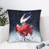 1Pc Fantasy Forest Hollow Knight Decorative Pillowcase, 2D Double Sided Print Polyester Cushion Cover, Magical Game Art Home Acc