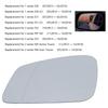 Car Heated Wing Mirror Glass Left Side 51167251583 Replacement for 1 Series F20 07Celsius2010‑02Celsius2015