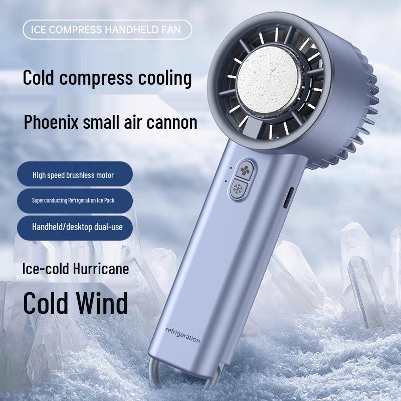 

Portable Silent Mini Fan with Long Battery Life - USB Rechargeable, Powerful for Student Dorms and Travel. 1000mAh Battery