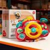 Simulated Driving Steering Wheel Early Education Soothing Toy For Baby Stroller Kids