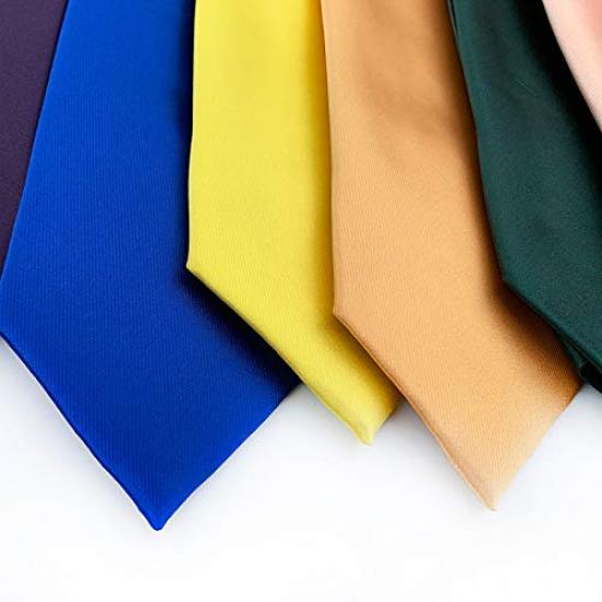 [Xiang Ru] Plain Necktie, Approx. 8cm Wide, Washable, Suitable for Formal Occasions, Business, Workplace, Commuting, Job Hunting, Formal & Casual