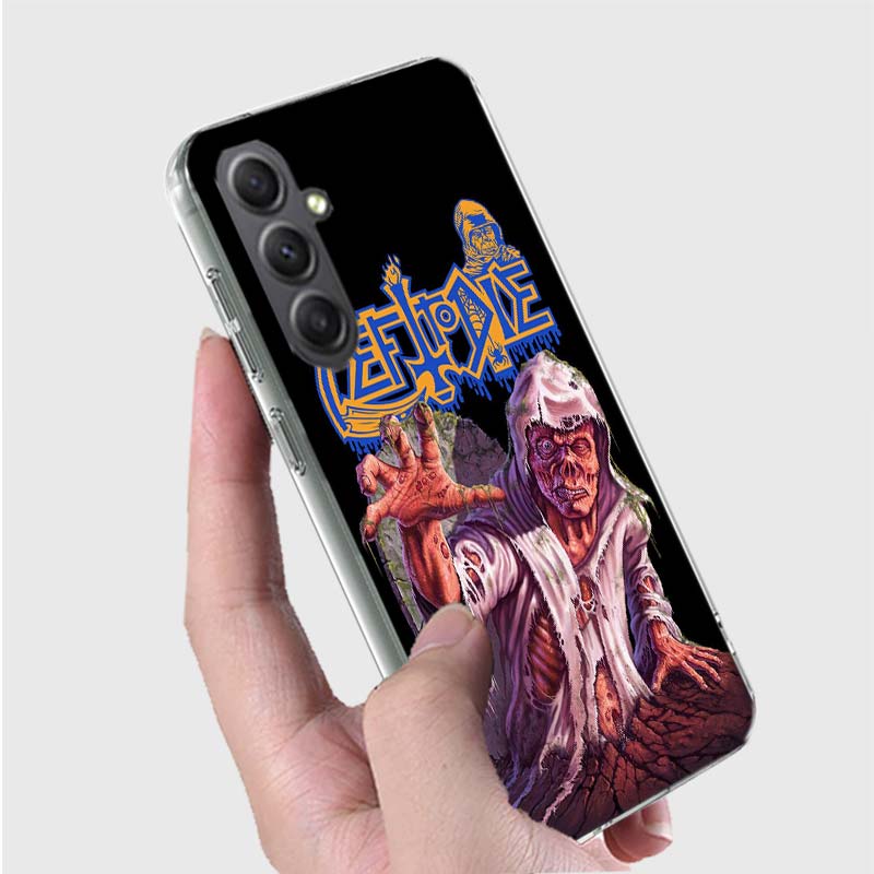 Metal Band D-Death Phone Case for Samsung A16 A26 A36 A56 A17 A37 A57 A07 A06 A02S A03 A04S A05S Galaxy Note 20 10 A50S A71 A51