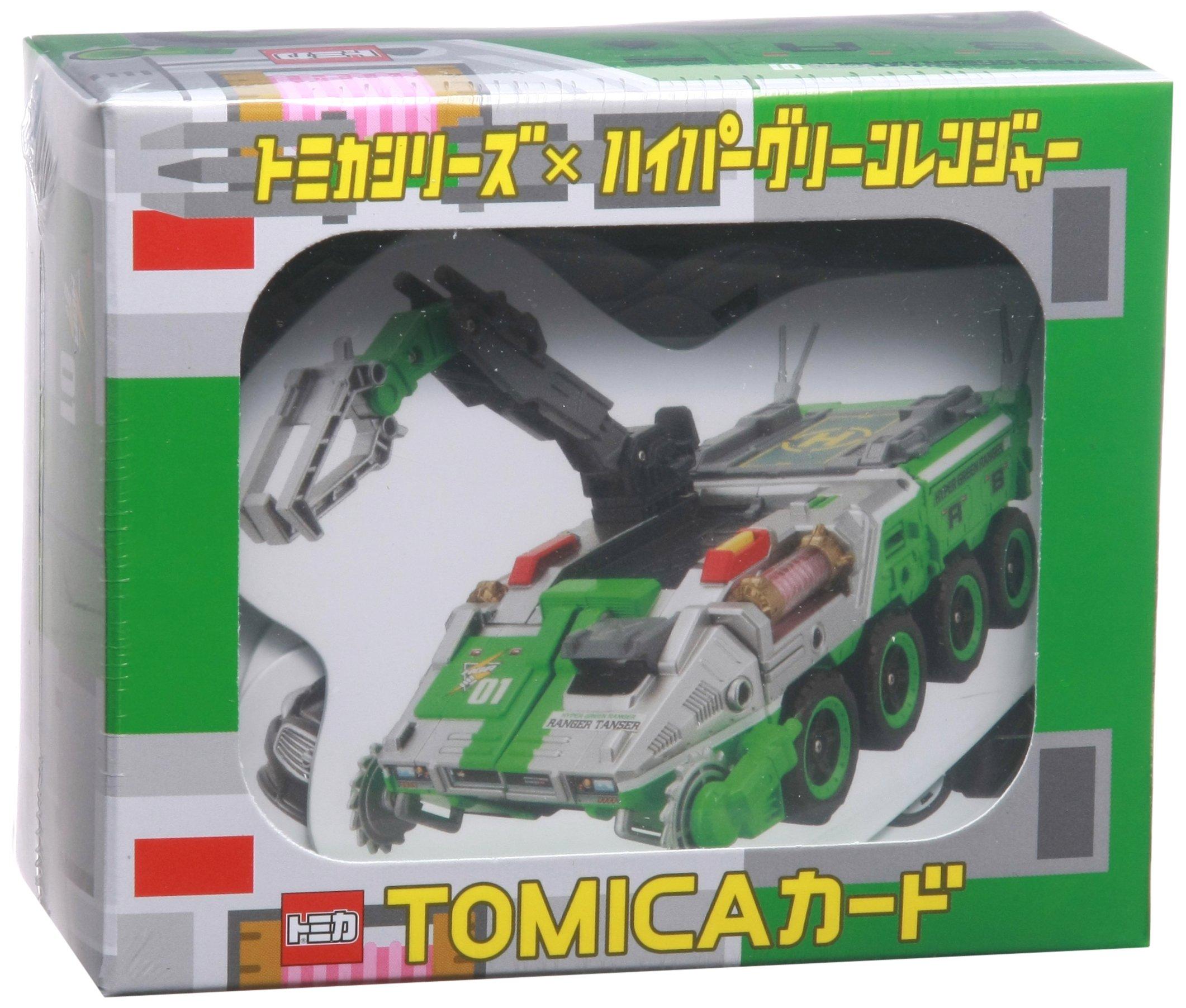 

Карта TOMICA Серия Tomica x Hyper Green Ranger