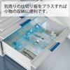 KOKUYO Letter Case Transparent Drawer A4 2 Deep LC-UNT202M