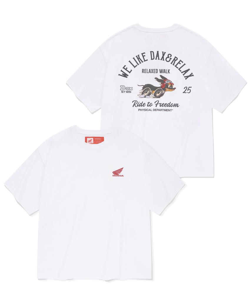 PHYPS MOTORCYCLE Dax 125 Short Sleeve White