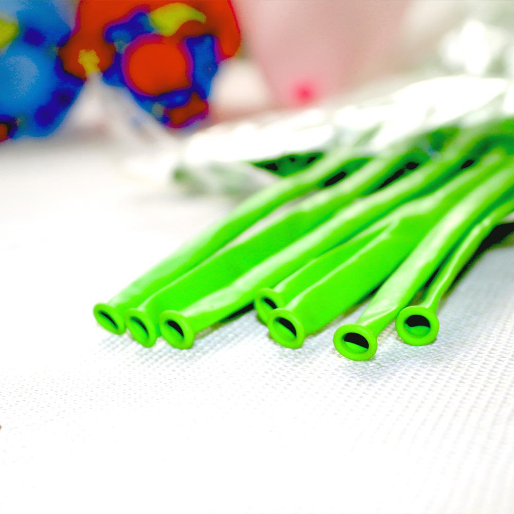 #twisting Balloons# Manufacture Direct Creative 1.5g 26cm Green Magic Balloons зелёный