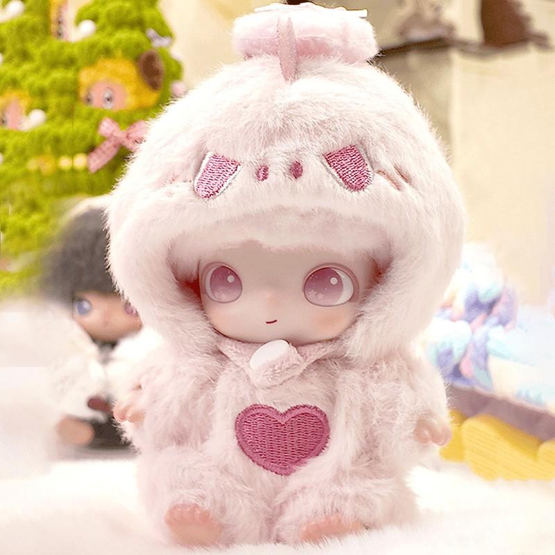 15cm DIMOO Doll Outfit Set Dinosaur Theme Cotton Clothing Collectible Vinyl Figure Accessory