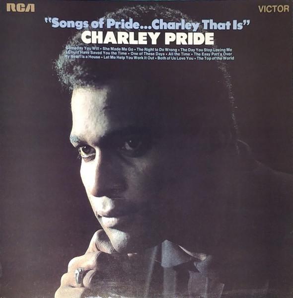 

LP Record CHARLEY PRIDE - Songs Of Pride...Charley That Is SF8148 RCA Victor UK Country Used