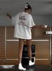 Trendy Women's Pure Cotton Letter Print T-shirt - Versatile, Casual, Fashionable Design