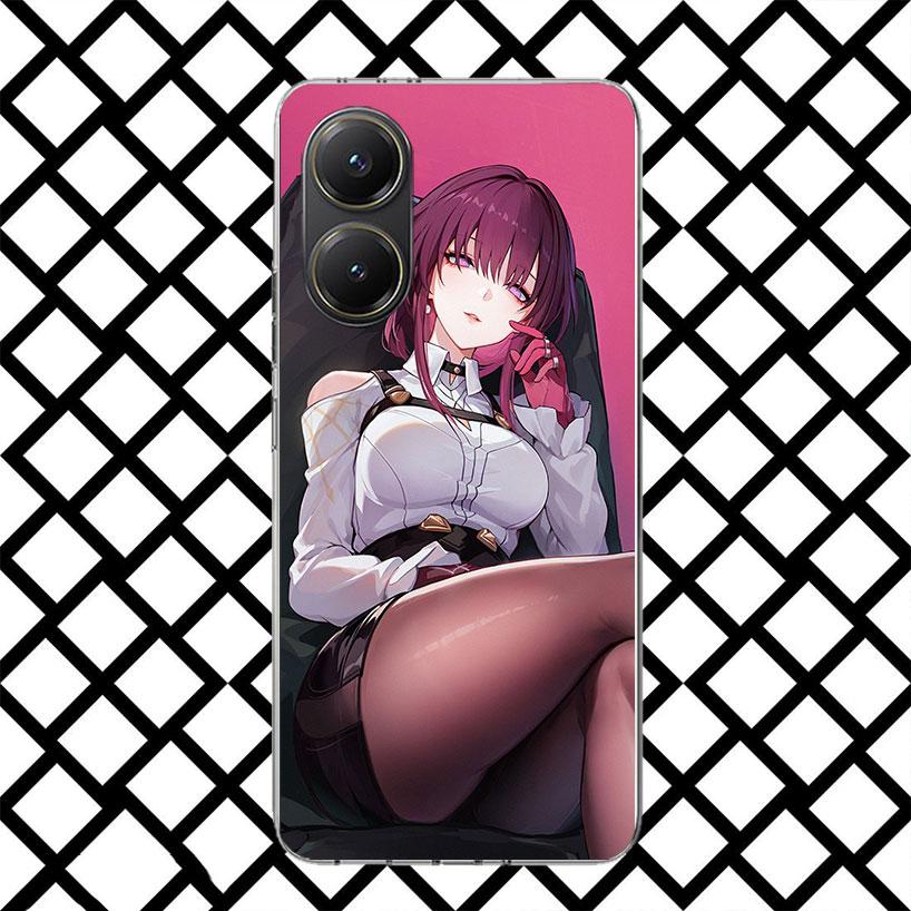Honkai Star Rail Kafka Phone Case for Xiaomi Poco F7 Ultra X7 X6 X5 Pro X4 Gt M8 M7 Redmi 15 15C 13 13C 12 12C Soft Cover Fundas