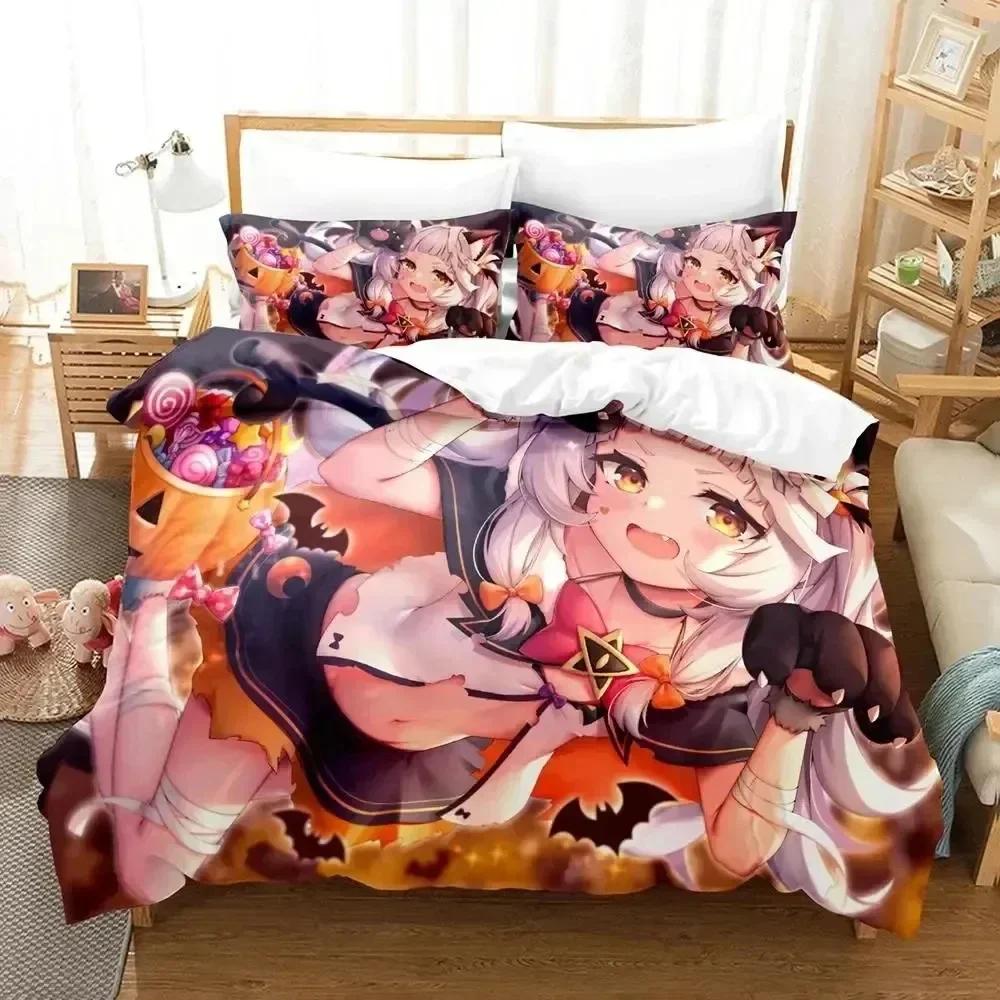2025 Luxury New 3D Print Anime Murasaki Shion Bedding Set Duvet Cover Bed Set Quilt Cover Pillowcase king Queen Size Boys Adult