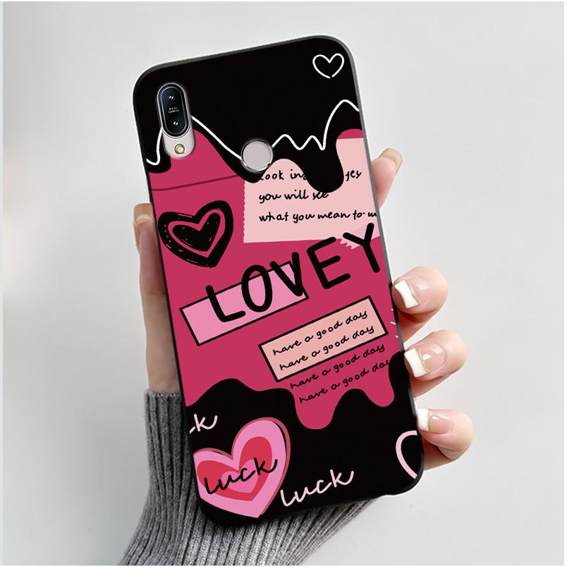 Casing For Asus Zenfone Max (M2) ZB633KL X01AD X01BD Max Pro (M2) ZB631KL X01BDA Case Luxury Cute Cool Soft Silicone Matte Cover