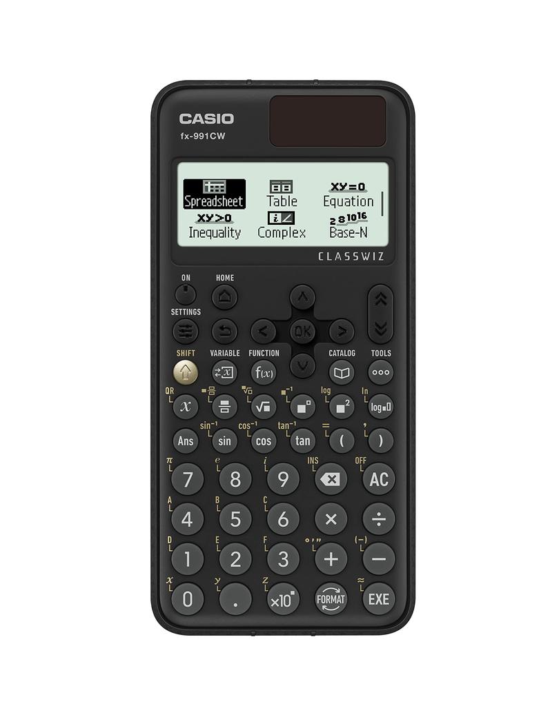CASIO Advanced Scientific Calculator Black S FX-991CW