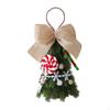 Artificial Christmas Tree with Hanging Hoop for Kitchen Countertop, Valentine&#39;s Day Party, Cafe
