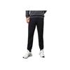 Anta SS22 Solid Color Logo Patch Sports Pants Men Bottoms Black 152237309-1