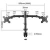 MS02-II Desktop Clamping Full Motion 360 Degree Dual Monitor Holder 10"-27"clamp Base Monitor Mount Arm Loading 9.9kgs PC Stand