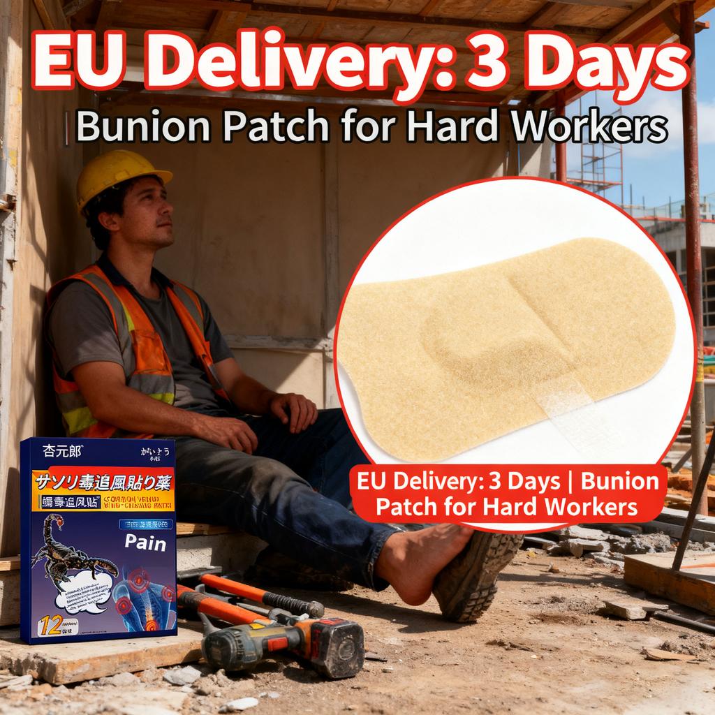Natürliches Kräuter-Bunion-Pflegepflaster - Nicht reizend & Hautfreundlich