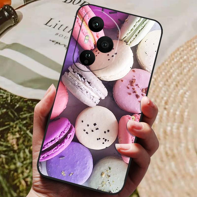 For Honor 400 Pro Case Soft Silicone Cover Black Bumper TPU For Honor 400 Pro 5G Case Honor400 Global Funda Phone Cases Cover