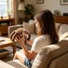 Alien Plush Toy Soft Stuffed Animal Pillow Unique Creature Doll for Sci-Fi Fans Collectors Decorative Home Decor