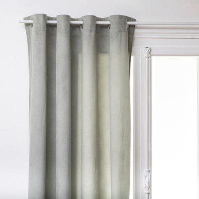 Möbelgardin "Lilou" Sammetseffekt 140 x 260 cm Atmosphera - Celadon