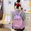 Kindergarten Primary School Students Schoolbag Cartoon Animation Cute Printed Boys And Girls Schoolbag Large Capacity Children'S Backpack
