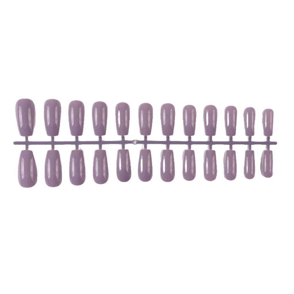 Punte Unghie Finte ple Stile Decorazioni Nail Art Accessorio Decorativo Moda