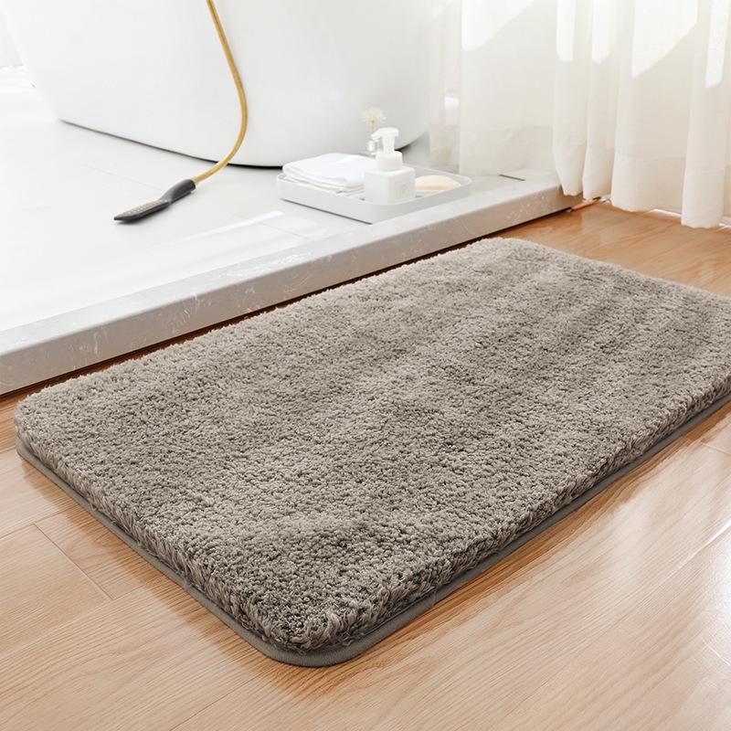 Non-slip Bathroom Door Mats: Quick-Drying, Absorbent Floor and Toilet Carpets