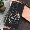 Bible Philippians Jesus Christ Verse Case For Samsung Galaxy M15 M55 M13 M23 M33 M53 M31 M51 M14 M34 M54 M20 M30s M12 M32 M52