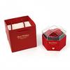 Elegant Hexagon Flower Jewelry Case Featuring Preserved Flowers Unique Gifts Accessory for Trendy Couples In Love