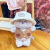 Bold Bear Goes Wild Series Wearing Vest And Hat Plush Pendant Suitable For Gifts