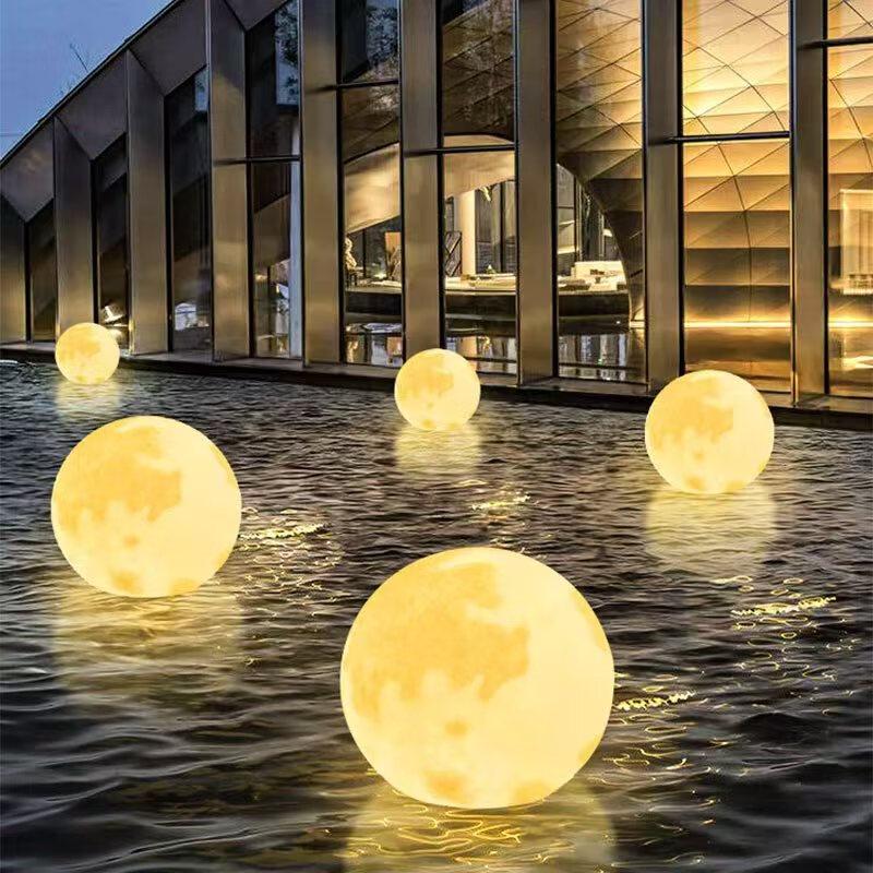 UOSU Outdoor Moon Garden Lamp