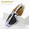 Große Rahmen Ski Sonnenbrille Outdoor Bunte Photochrome Polarisierte Brille Sport Radfahren Fahren Winddichte Brille GZW