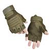 Cycling Half Finger Open Finger Protection Anti-skid Camping Training Black Hawk Gloves