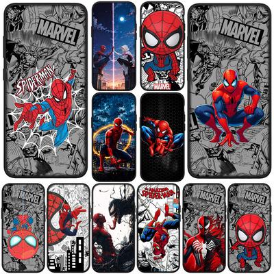 Spider Marvel Man Spiderman Casing Phone Cover for Xiaomi Redmi Note 13 A3 A4 14 Pro Plus 9T 14C 13C 9C NFC + Pro+ 5G 4G Case