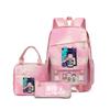 Witch Hunters Three-Piece Backpack Kpop Demon Unters Printed Backpack Lunch Bag