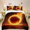 Basketball Bedding Set Duvet Cover Comforter Sets Double Comforte 100% Polyester 3-Piece Set